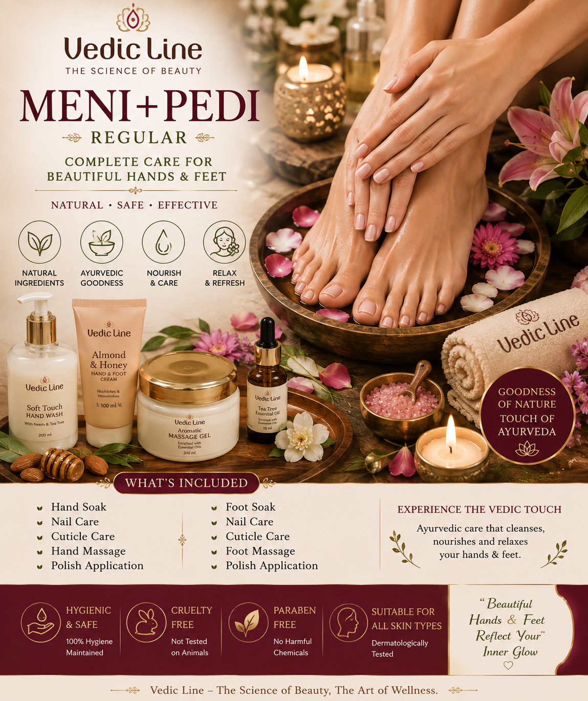 Meni Pedi Vedic